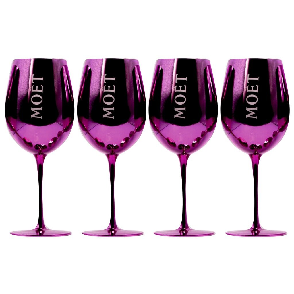 Бокалы для шампанского Moet & Chandon розовые