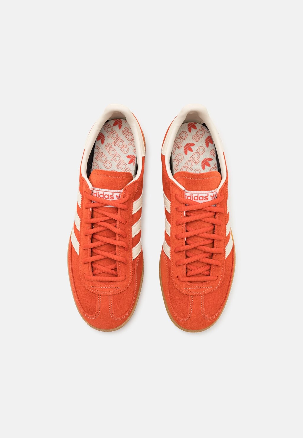 Кроссовки низкие HANDBALL SPEZIAL UNISEX adidas Originals, цвет preloved red/cream white/crystal white — фото 4