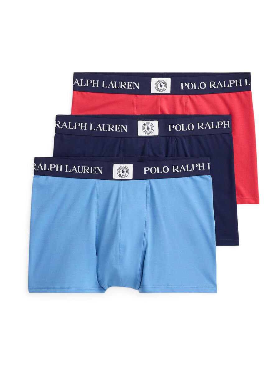 

Боксеры Polo Ralph Lauren, Navy/Light blue/Red
