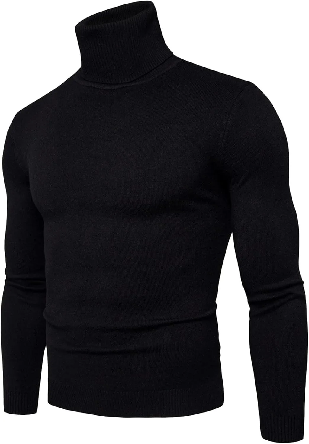 Толстовка водолазка мужская Slim Fit Heavyweight — фото 2