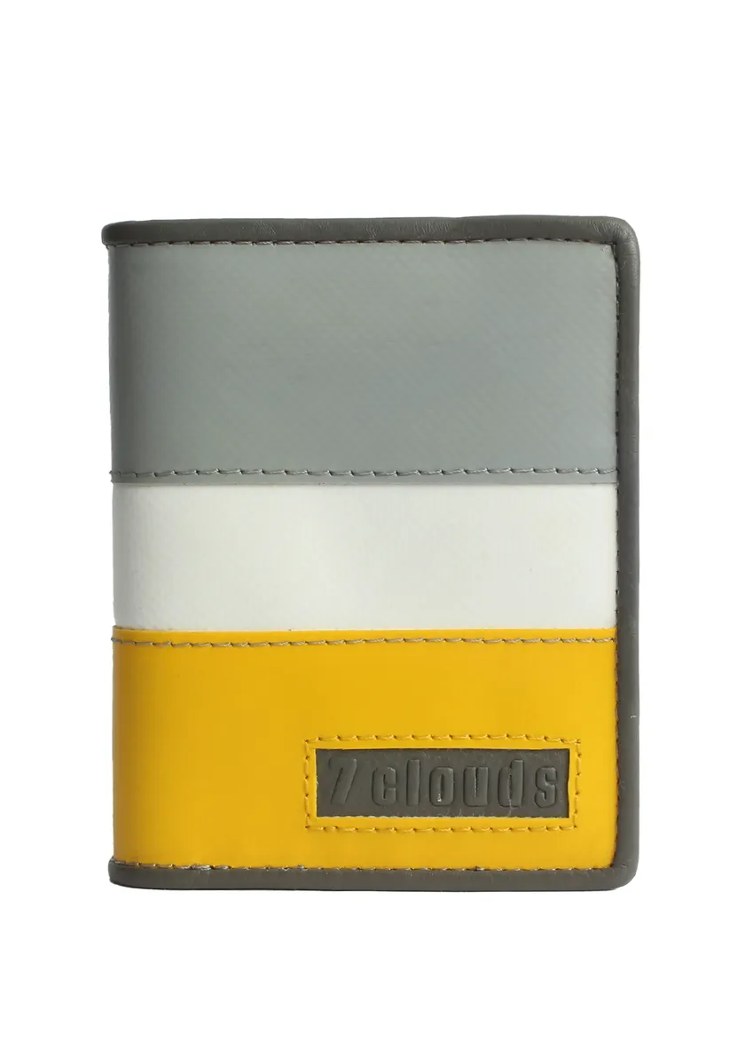 

Кошелек 7clouds "Keron 7.1", из брезента, цвет Yellow-White-Grey