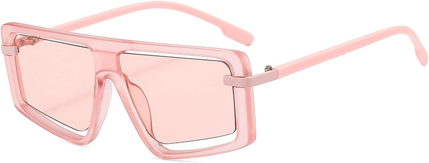 

Солнцезащитные очки Helena Retro Square Oversized для женщин, защита от ультрафиолета UV400, модные квадратные солнцезащитные очки с градиентом конфетных оттенков, модель S68, C6