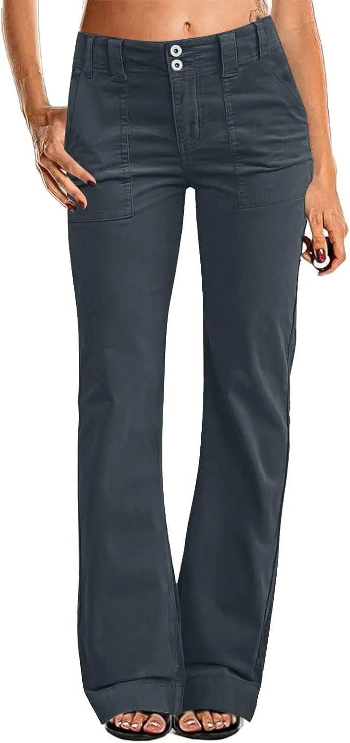 

Джинсы женские Straight Leg с карманами