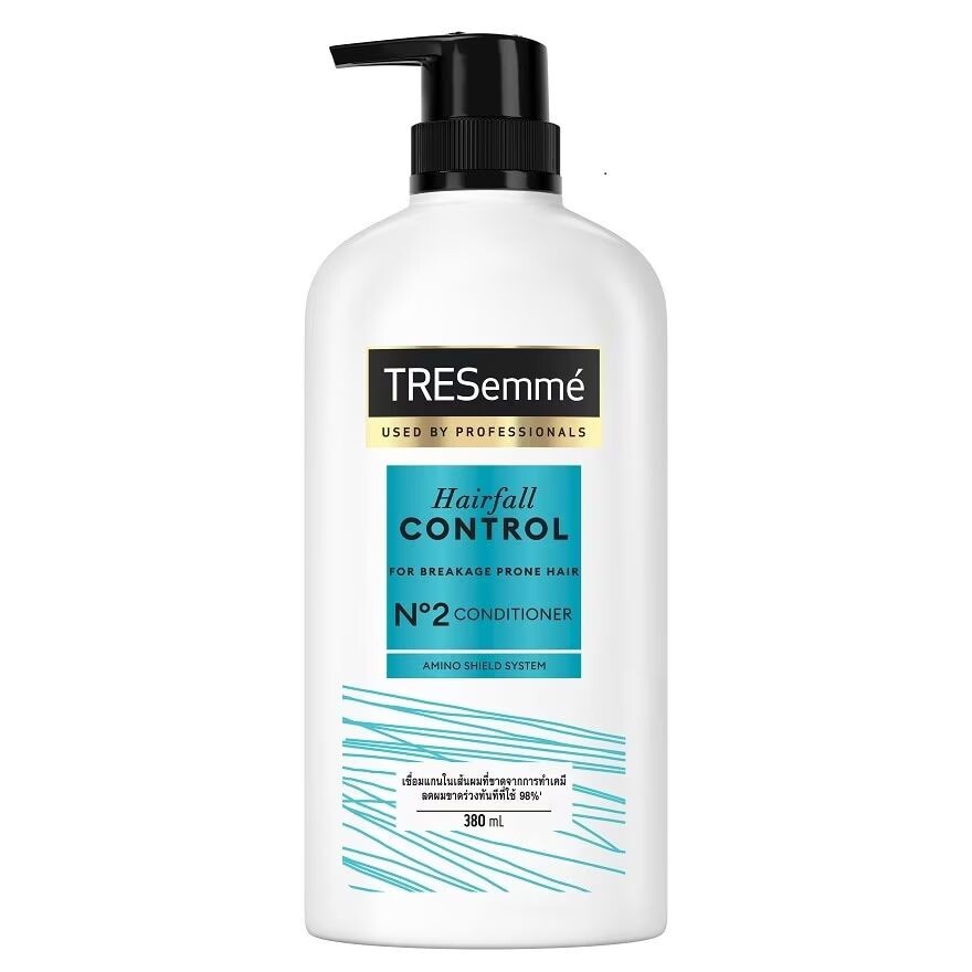 

Tresemme TRESemme Кондиционер для контроля выпадения волос 380 мл. ครีมนวดผม и สีผม ลดผมขาดร่วง, White
