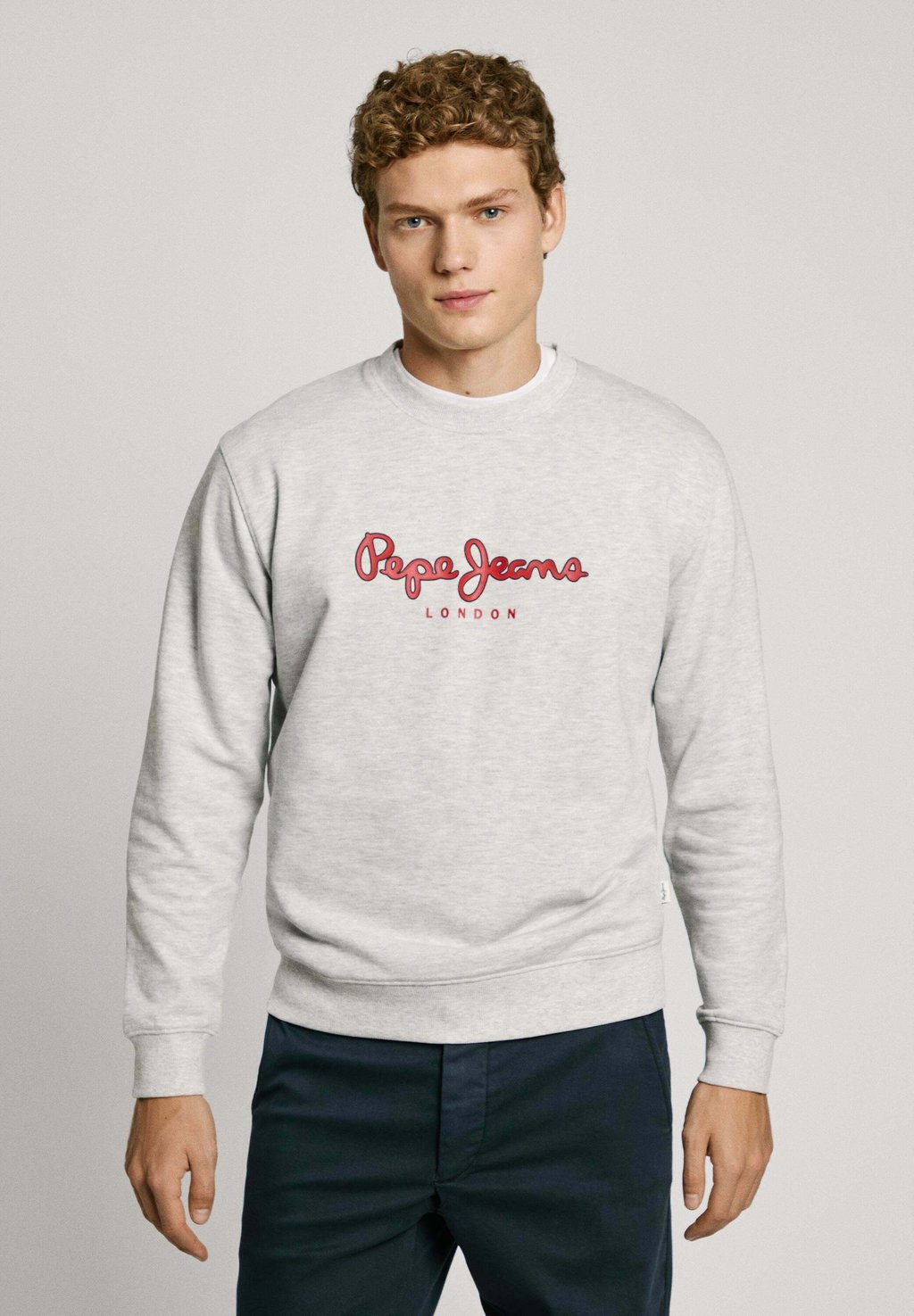 

Толстовка DUKE CREW Pepe Jeans, светло-серый