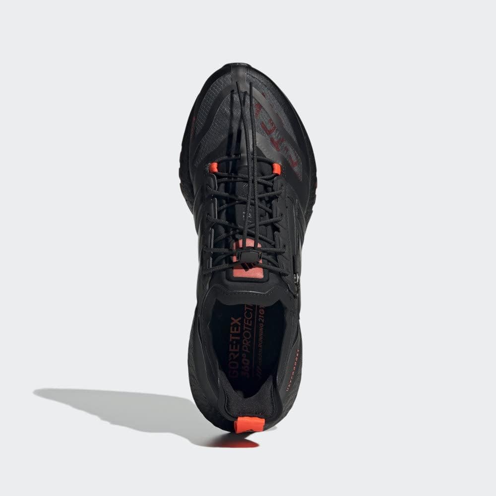 Мужские беговые кроссовки adidas Ultraboost 21 с Gore-Tex, черный/красный — фото 4