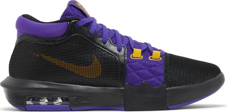 

Кроссовки LeBron Witness 8 'Lakers', черный, Фиолетовый, Кроссовки LeBron Witness 8 'Lakers', черный