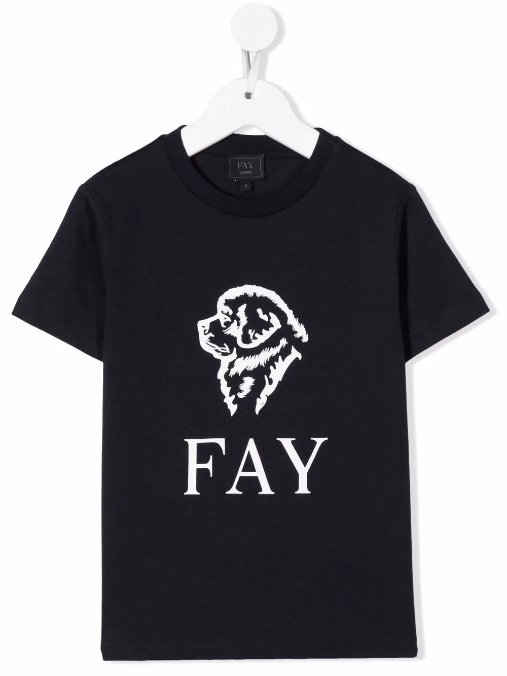 

Футболка с логотипом Fay Kids, синий
