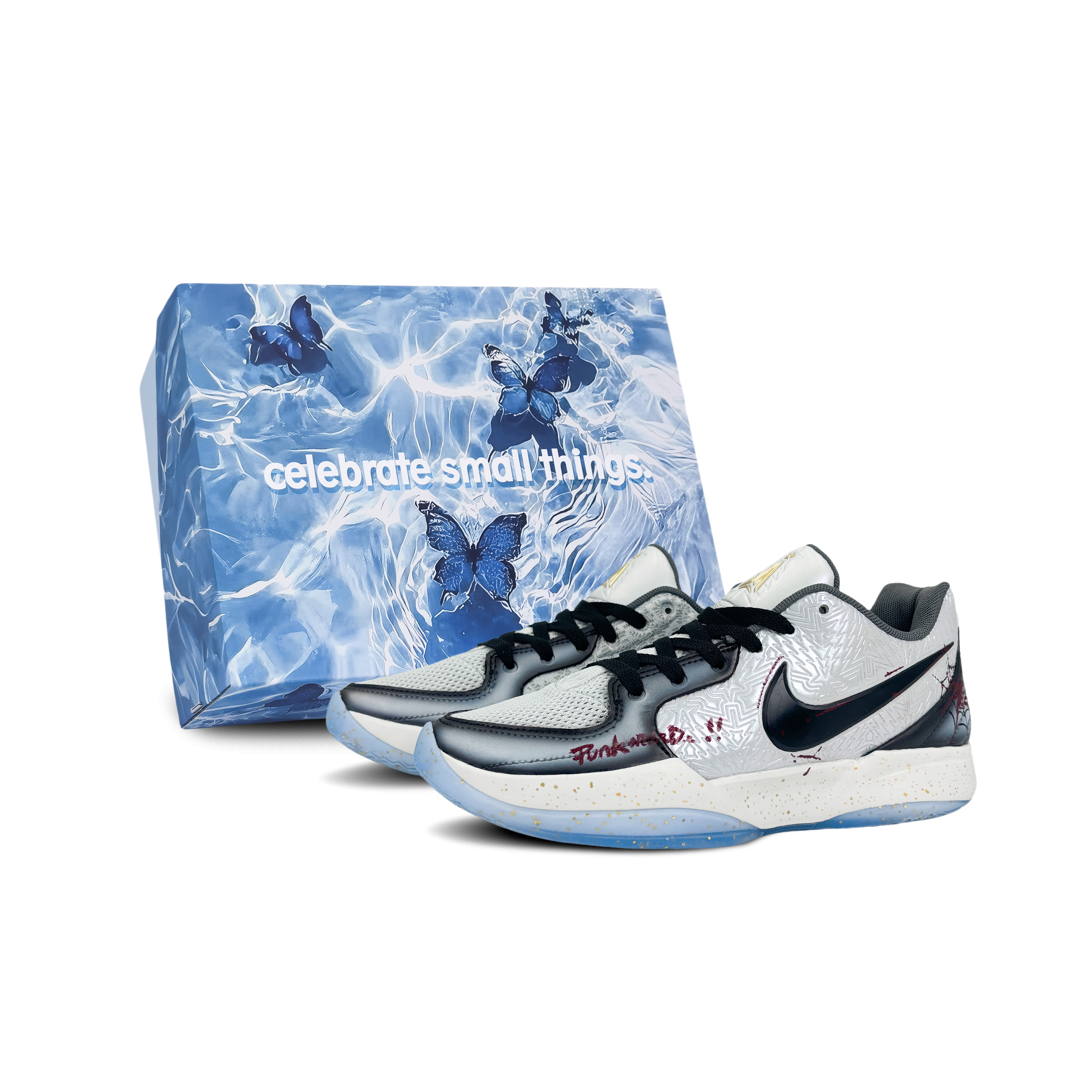 

Nike Баскетбольные кроссовки Ja 2 Low Top мужские, черно-белые