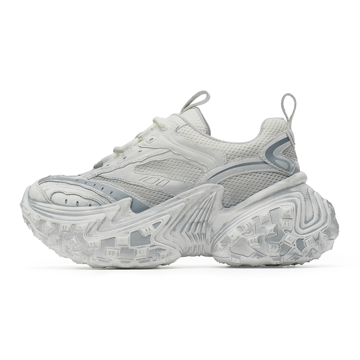 

TRUMPPIPE Низкие массивные кроссовки унисекс черно-серые, цвет Black Gray