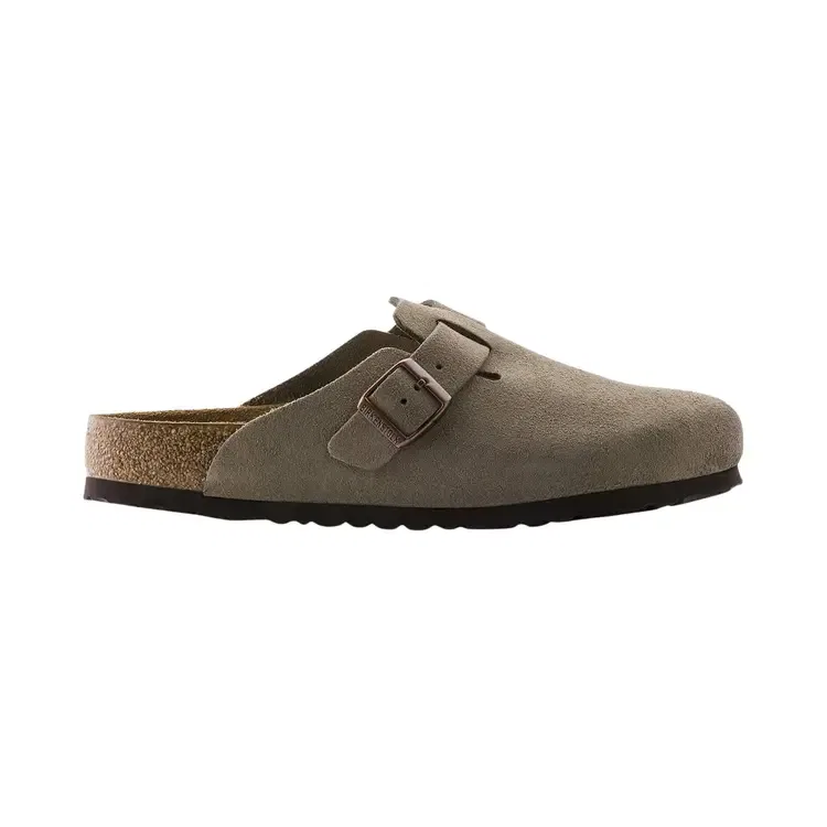 Сандалии Birkenstock Boston Soft Foot Bed, белый