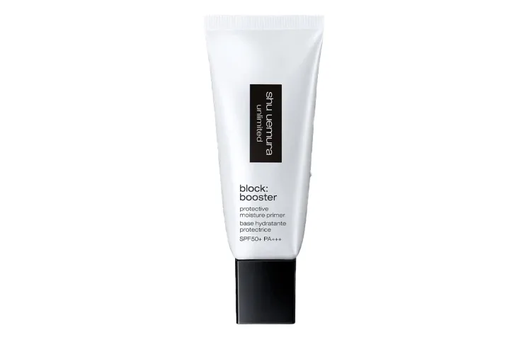 Shu Uemura Крем-праймер для защиты от солнца с камелотом в маленькой квадратной тубе 30 мл, # Transparent *2 — фото 4