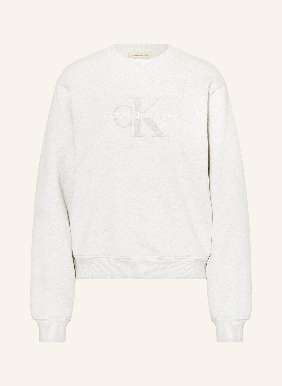 

Толстовка Calvin Klein Jeans, светло-серый