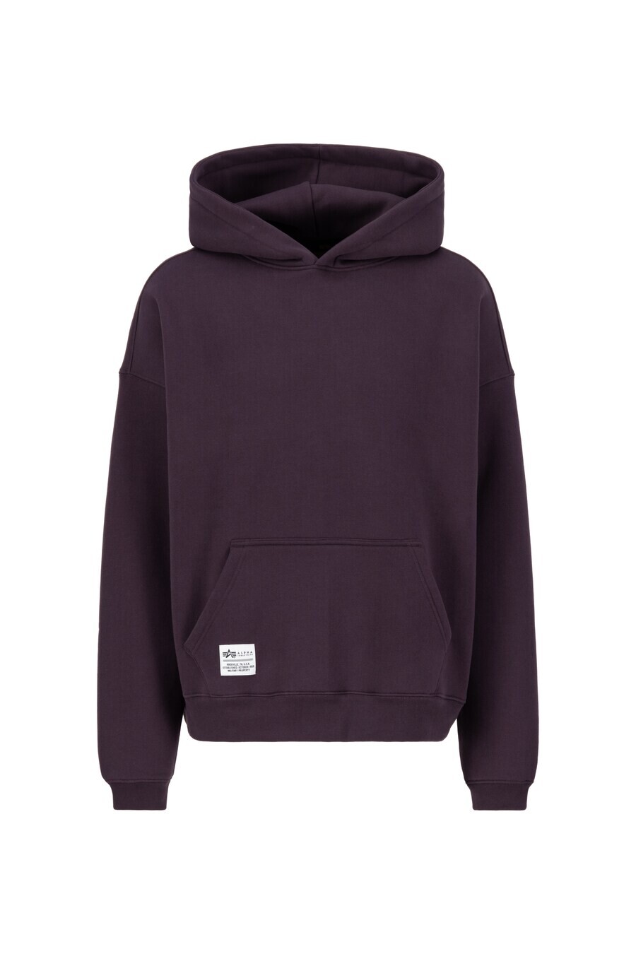 

Толстовка с капюшоном ALPHA INDUSTRIES Sweatshirt, цвет aubergine
