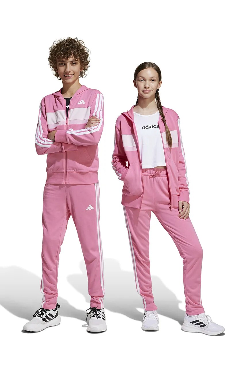Спортивный костюм детский Adidas, розовый — фото 2
