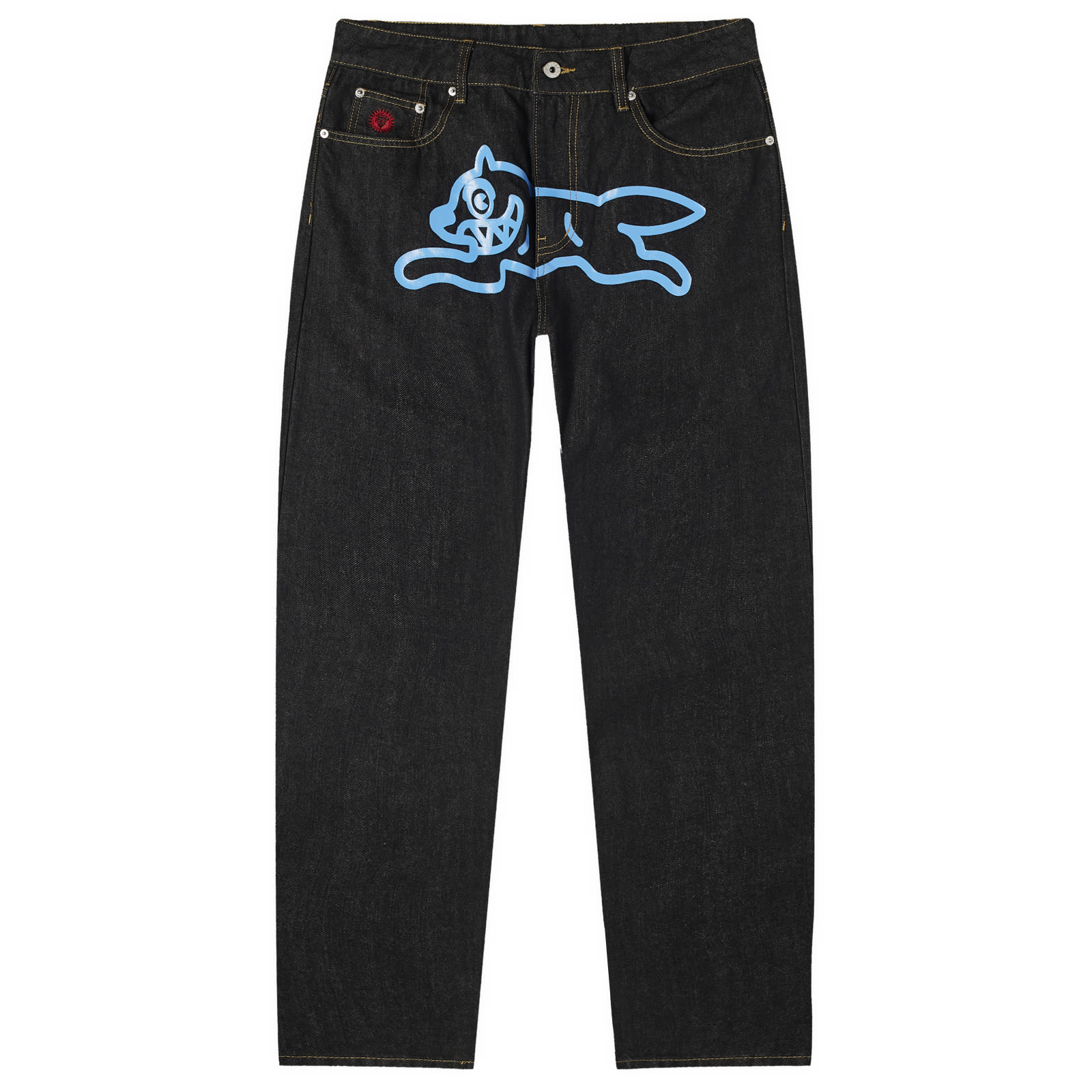 

Джинсы Icecream Running Dog Denim Jeans, цвет Black & Blue Print