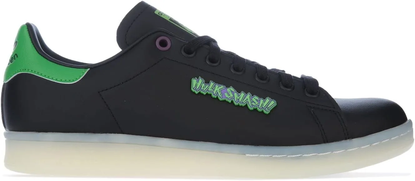 Мужские низкие кроссовки Adidas, белый/черный/зеленый