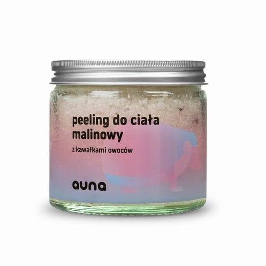 

Ауна, Малиновый скраб для тела, Auna Vegan