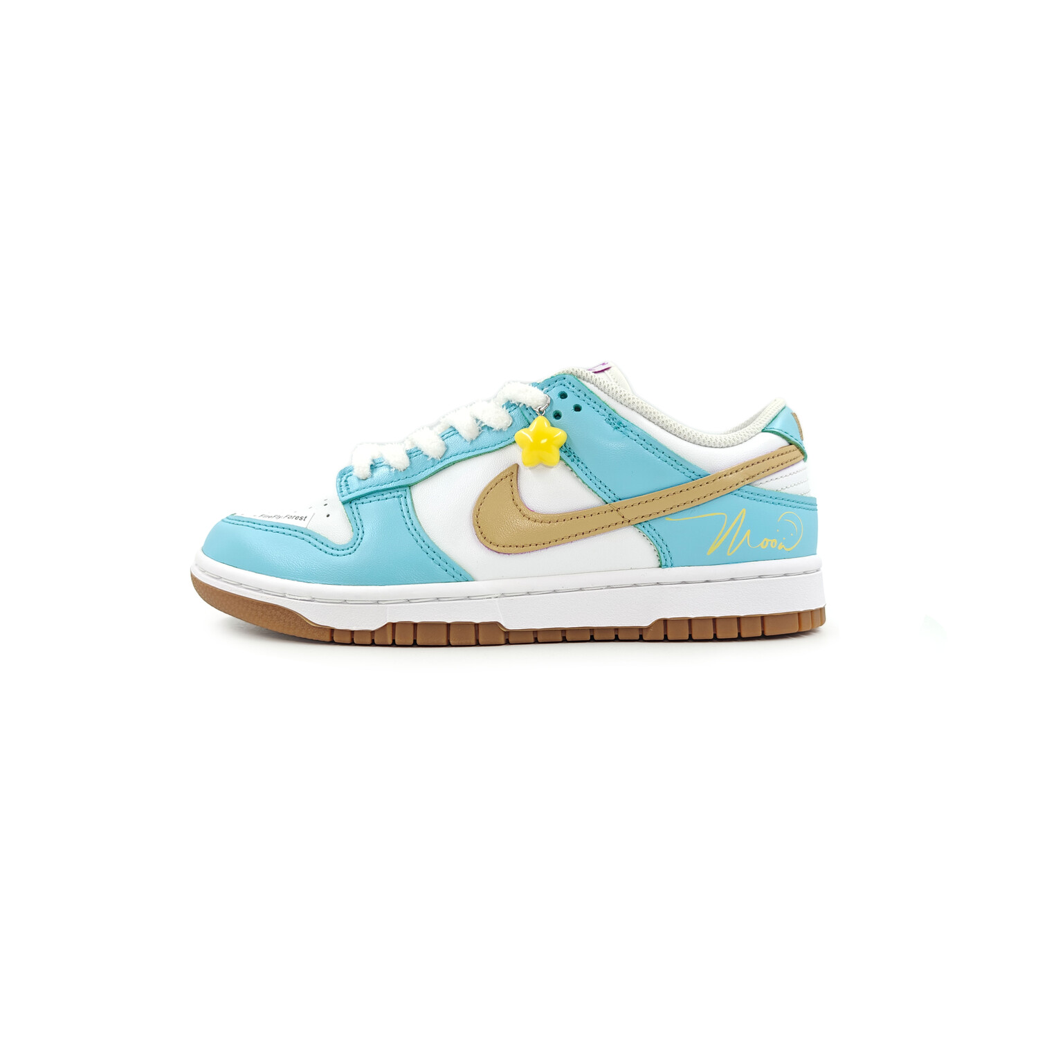 

Кроссовки Nike Dunk Skateboarding Shoes Women's Low-top Blue/white, розовый