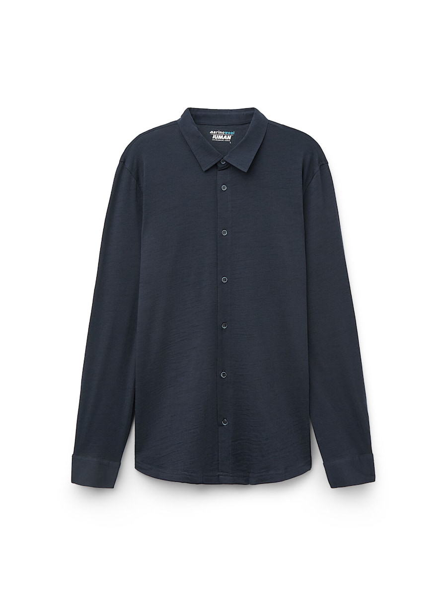 

Рубашка на пуговицах классического кроя INTIMISSIMI, темно-синий