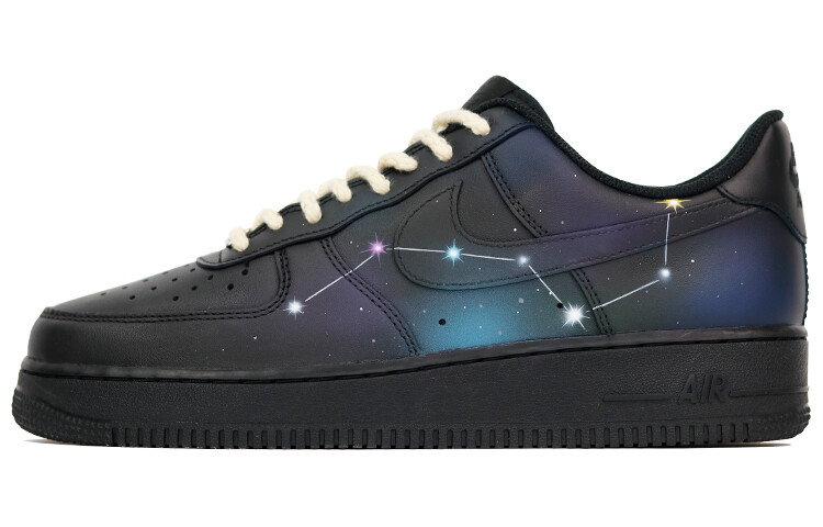 

Кроссовки Nike Air Force 1 Skateboard Shoes Men Low-Top Black Purple