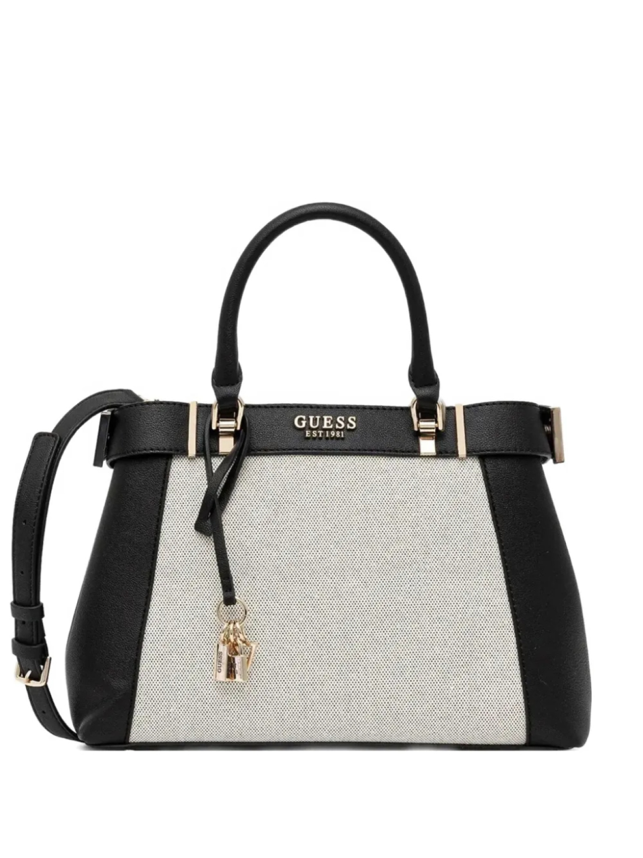 

Холщовая сумка-тоут GUESS USA, черный