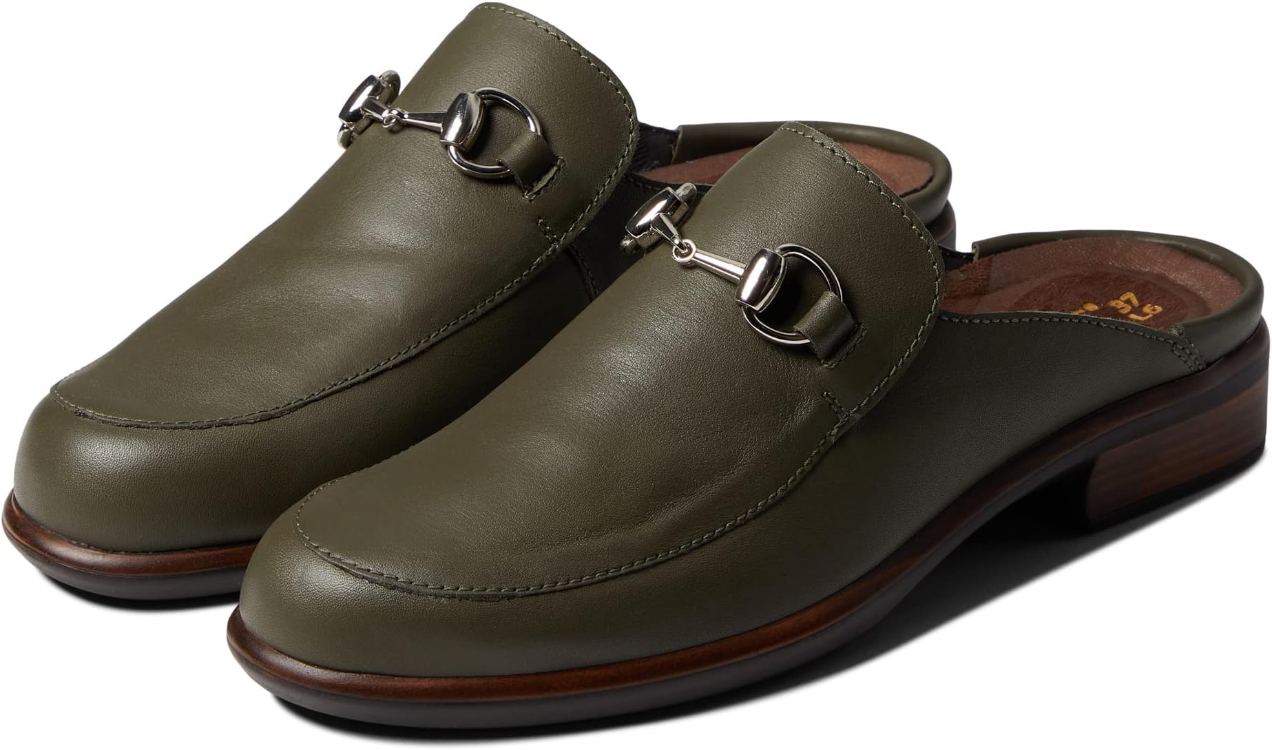 Лоферы Naot Halny, цвет Soft Green Leather