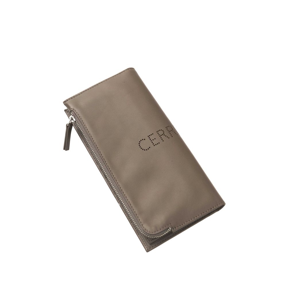

Коричневый кожаный мужской кошелек CERRUTI 1881