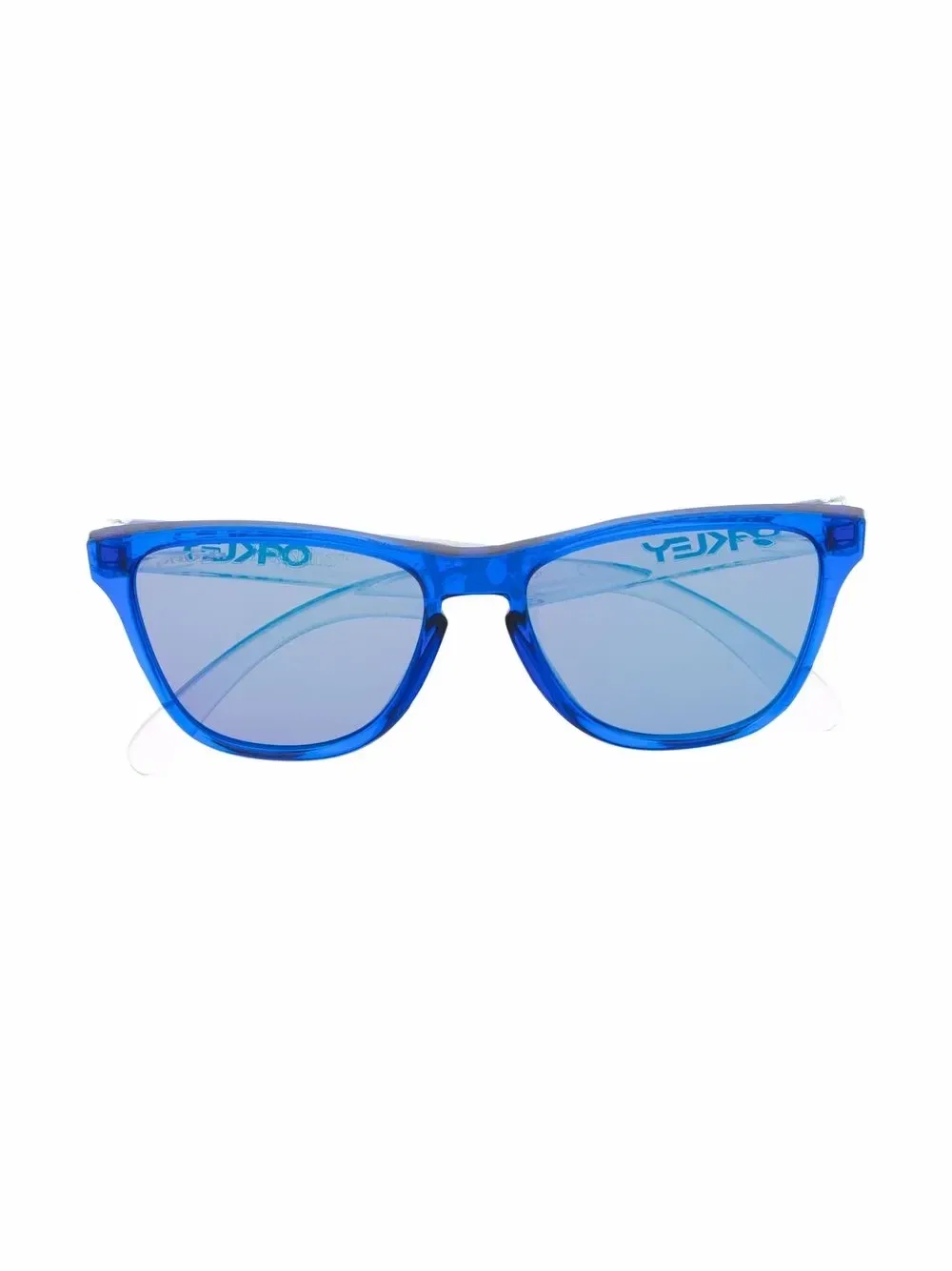 Солнцезащитные очки Frogskins XS трапециевидной формы Oakley, синий