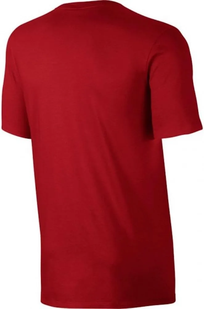 Футболка Nike Club Embroidered Futura Sport Red/White — фото 2