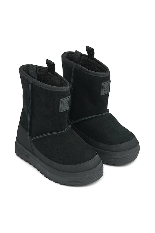 

Детские замшевые снегозащитные ботинки Mattie Suede Boot Liewood, черный