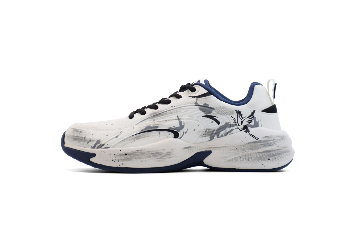 

Кроссовки ANTA ACE Chunky Sneakers Men Low-top White/Blue, белый/синий