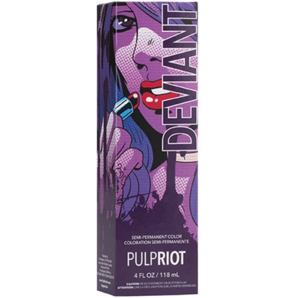 

Полуперманентное окрашивание волос Deviant Plum Pulp Riot