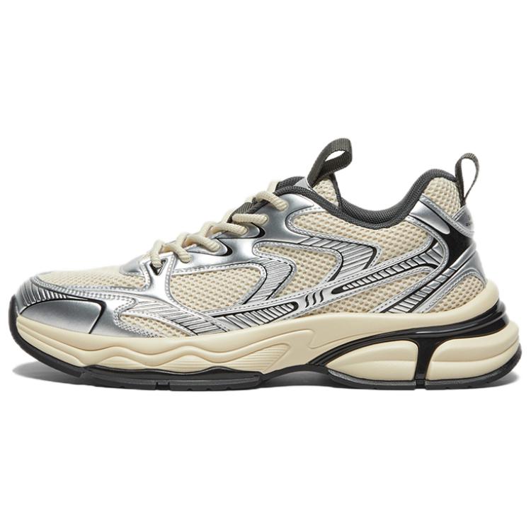 

BATA Кроссовки Chunky мужские низкие Ecru Silver, цвет Ecru Silver