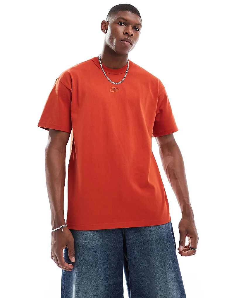

Футболка Premium Essentials oversize красного цвета Nike
