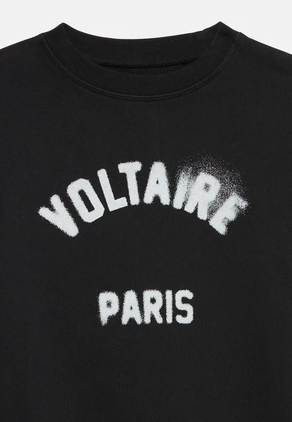 Простая толстовка унисекс Zadig & Voltaire, Black — фото 4