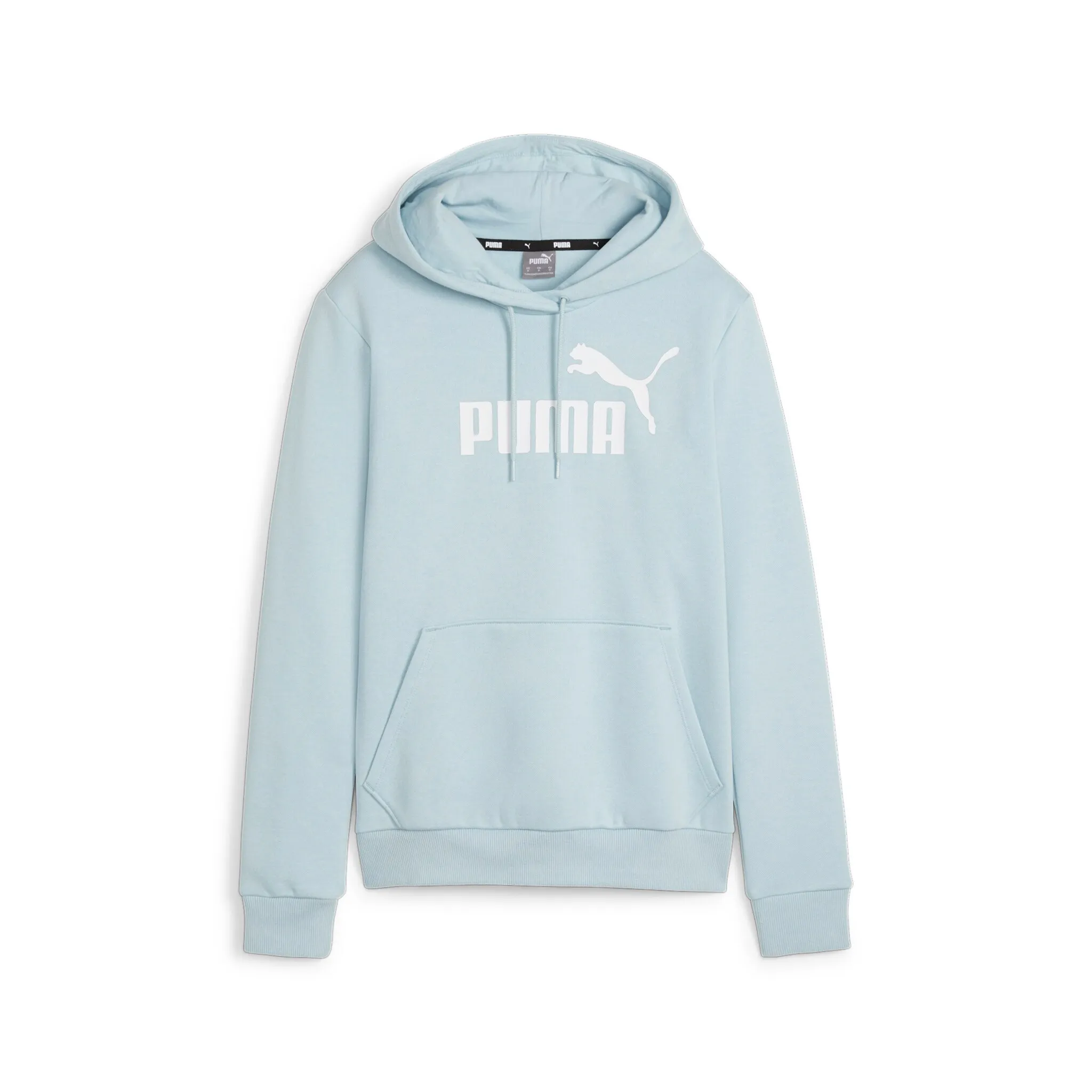 

Толстовка PUMA с капюшоном "ESS LOGO HOODIE FL (S)", бирюзовый