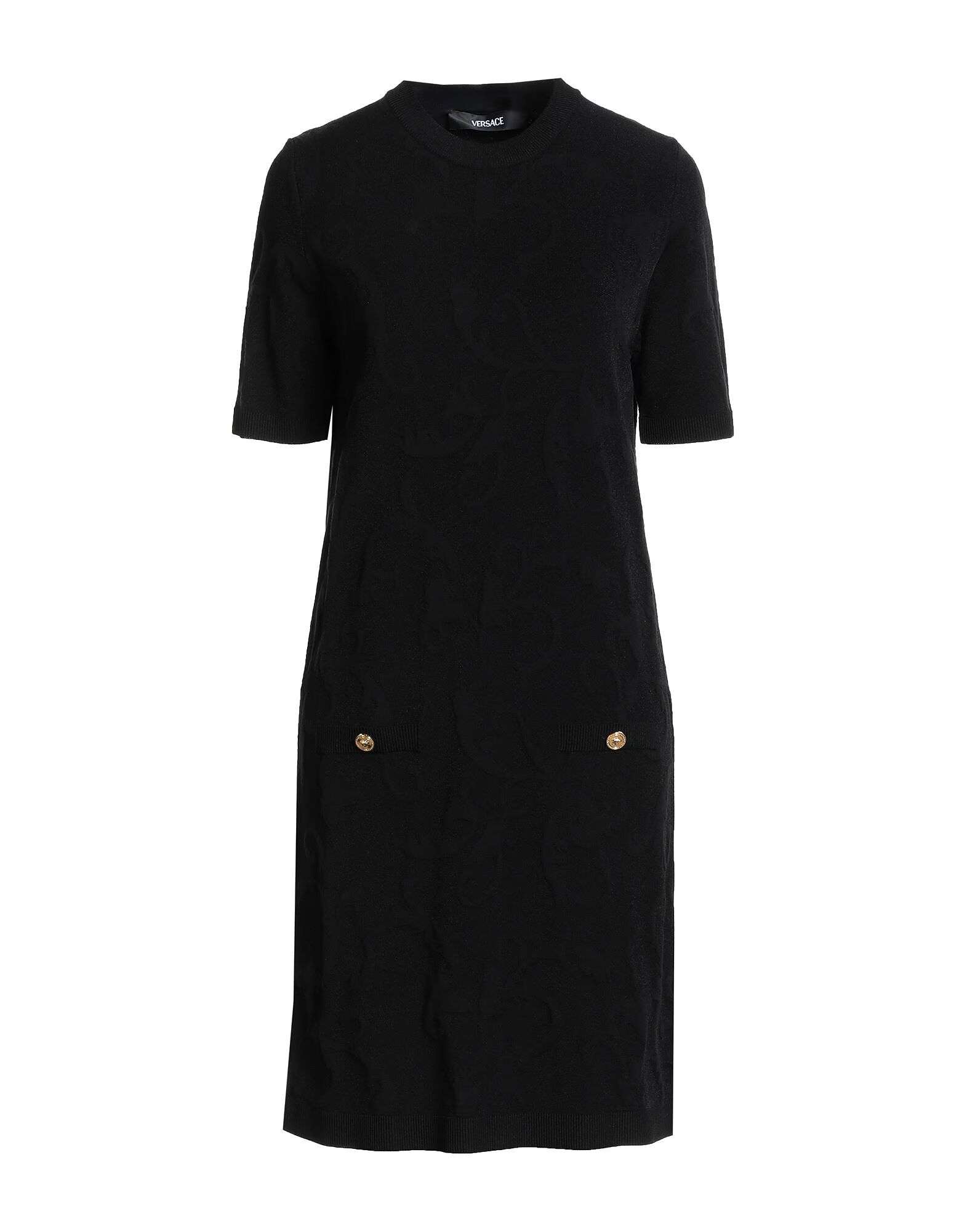 

Платье миди Versace, черный