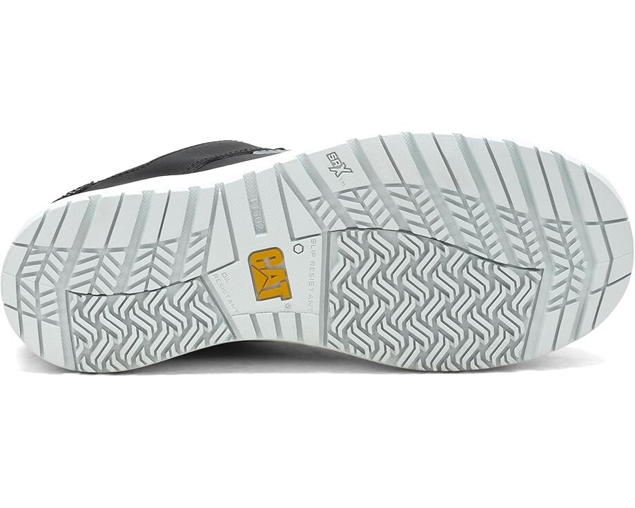 Кроссовки Caterpillar Streamline Court CT, цвет Black Nubuck/Silver — фото 3