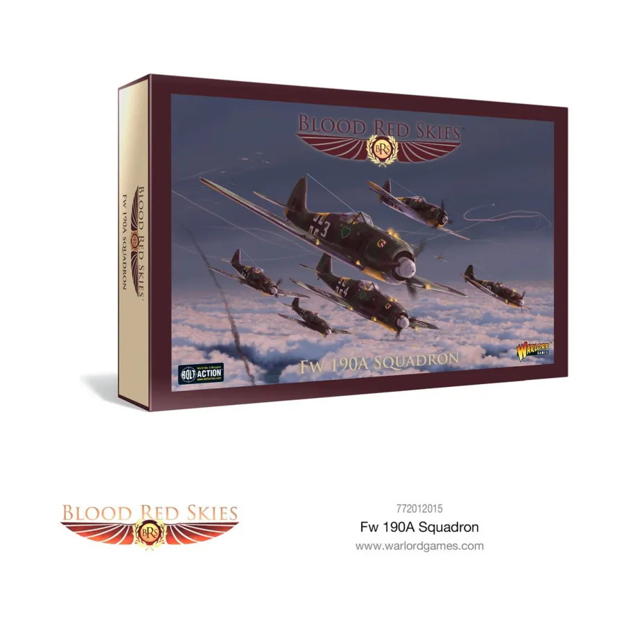 

Эскадрилья FW 190A, Blood Red Skies - Germany (1:200)