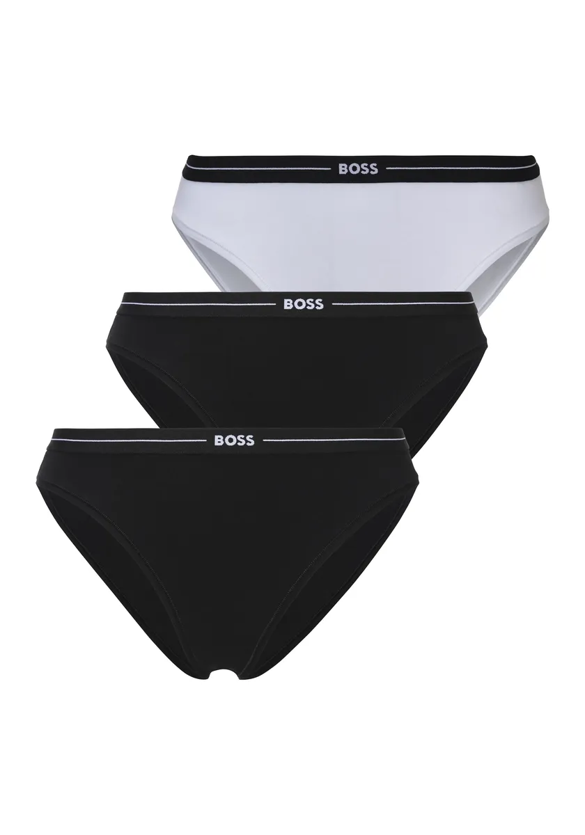 

Трусы BOSS "3P BRIEF" (3 шт. в упаковке, 3 шт. в упаковке), с эластичным поясом с логотипом, белый
