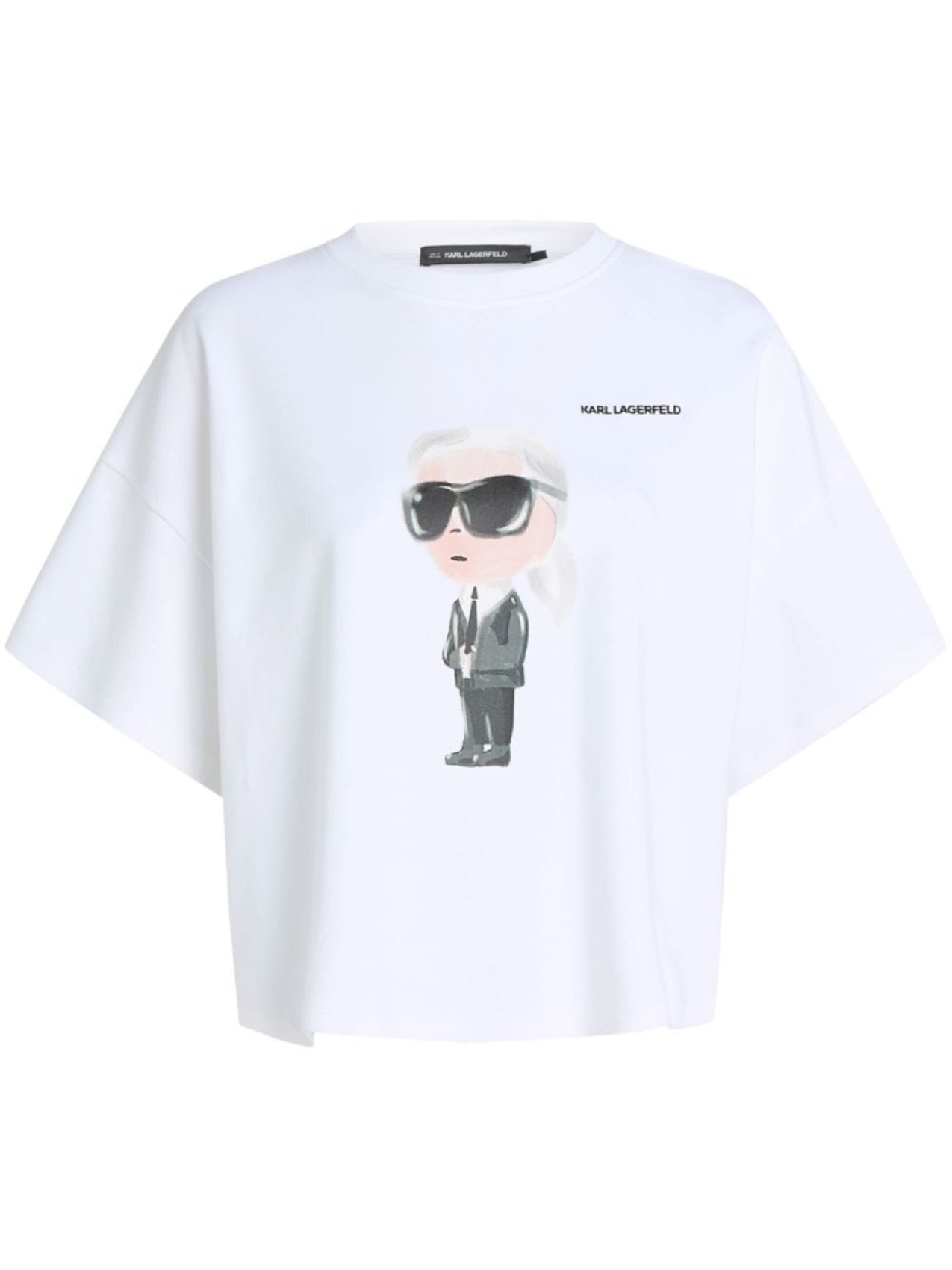 

Футболка с иконкой Karl Lagerfeld, белый