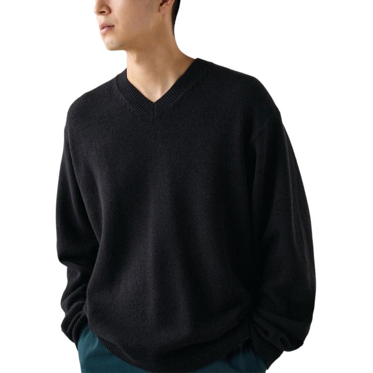 

C Collection Свитер унисекс черный UNIQLO