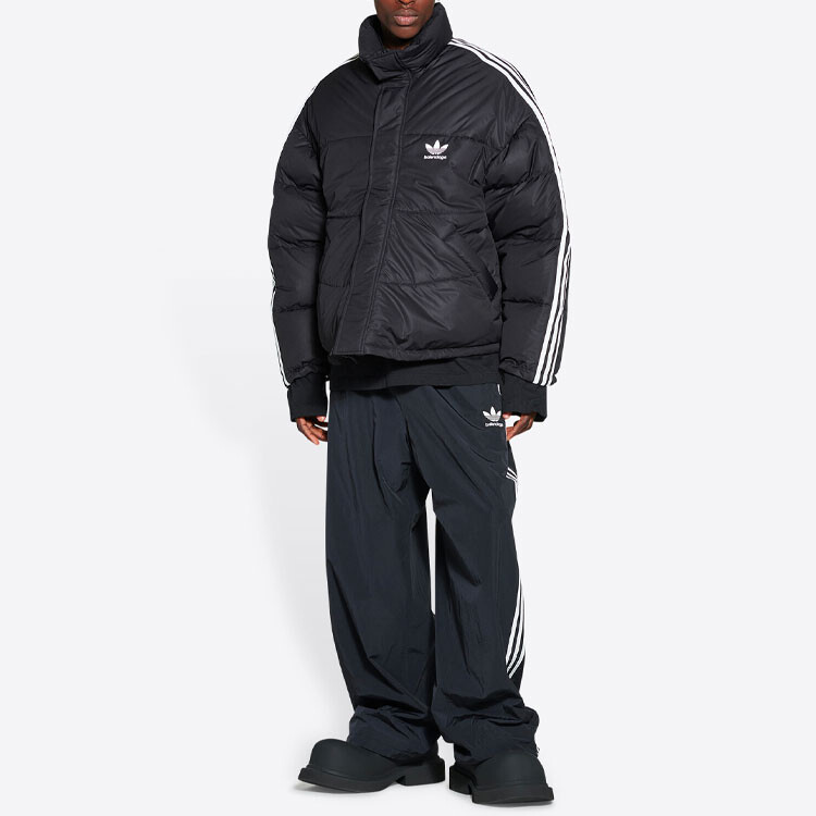 Куртка мужская Balenciaga x Adidas Unisex, черный / белый — фото 3