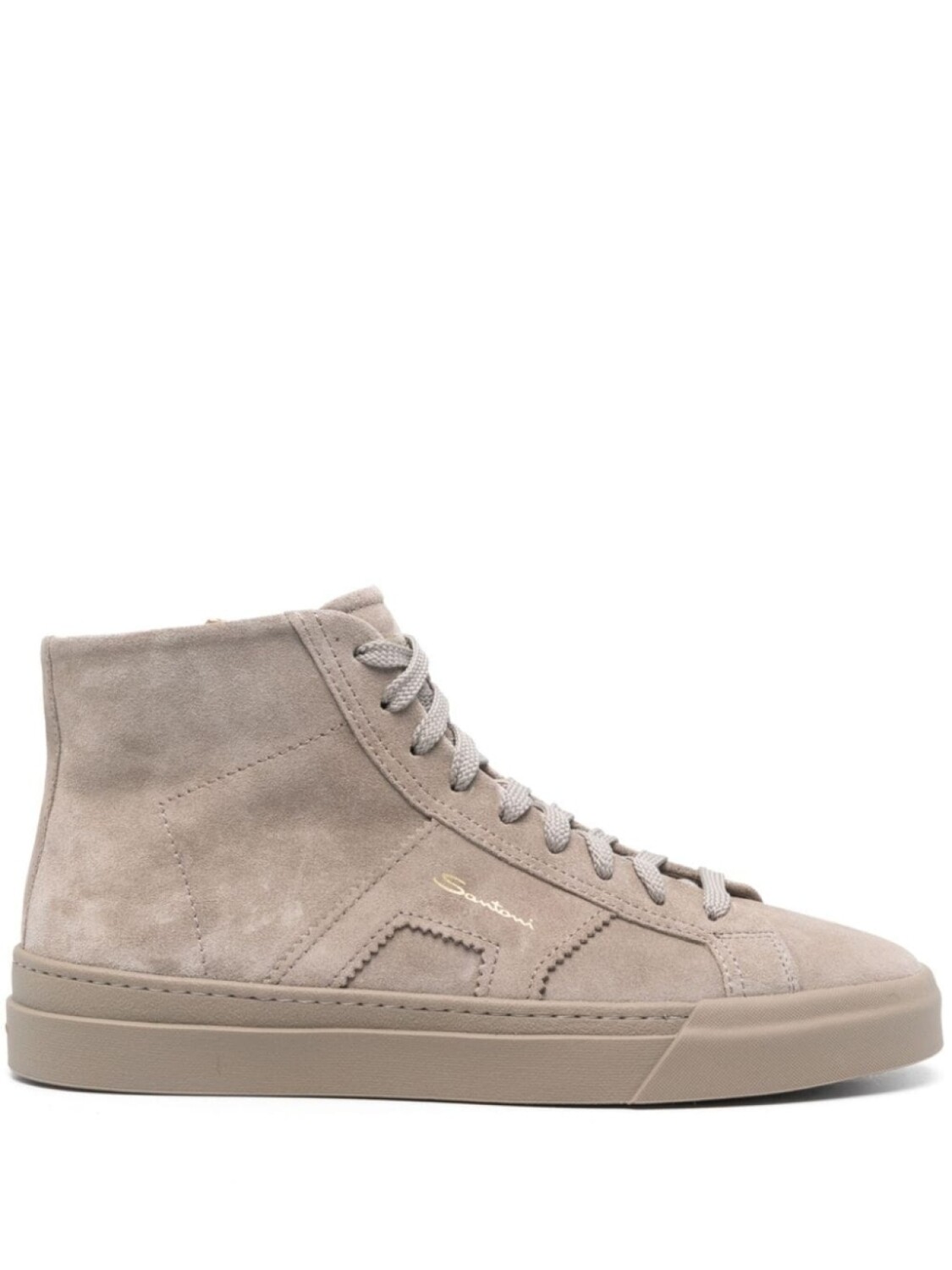 

Santoni замшевые кроссовки, нейтральный цвет