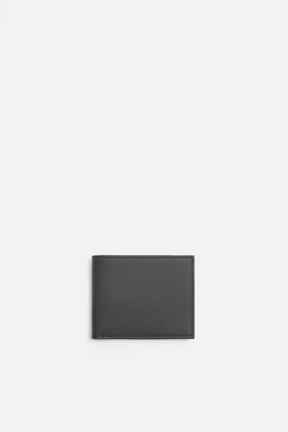 

Прорезиненный кошелек ZARA, черный