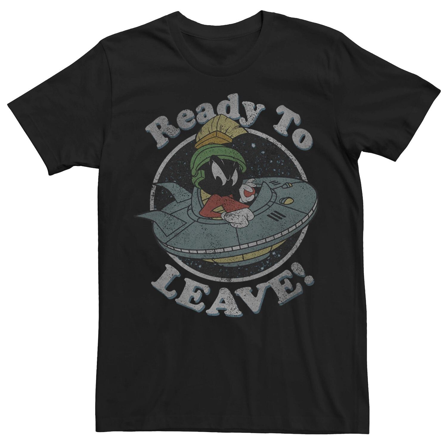 

Мужские Looney Tunes Марвин Марсианин готов уйти! тройник Licensed Character