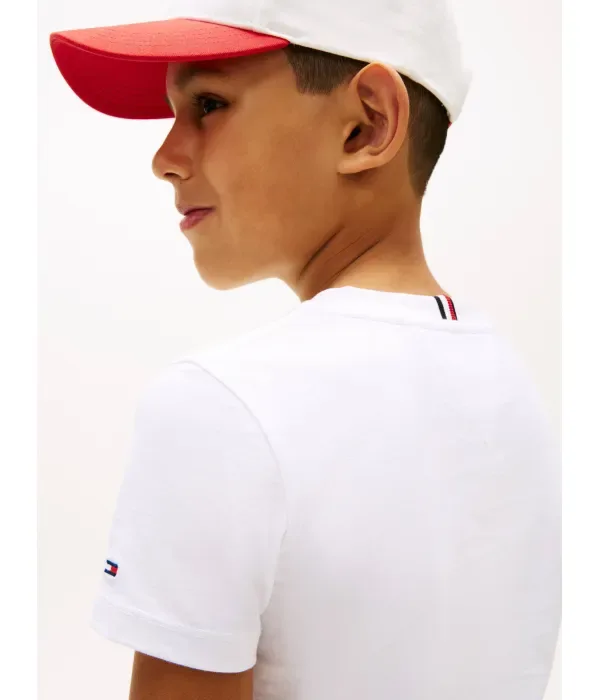 Футболка regular fit Tommy Hilfiger, белый — фото 4