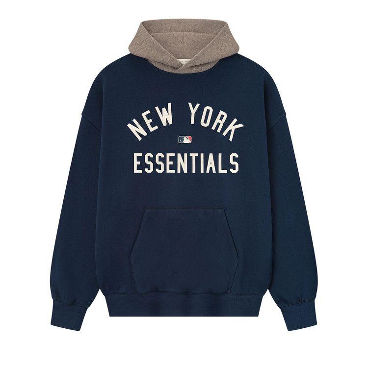 

Худи Fear of God Essentials Yankees Sport Hoodie, Midnight Navy/Homstead Heather