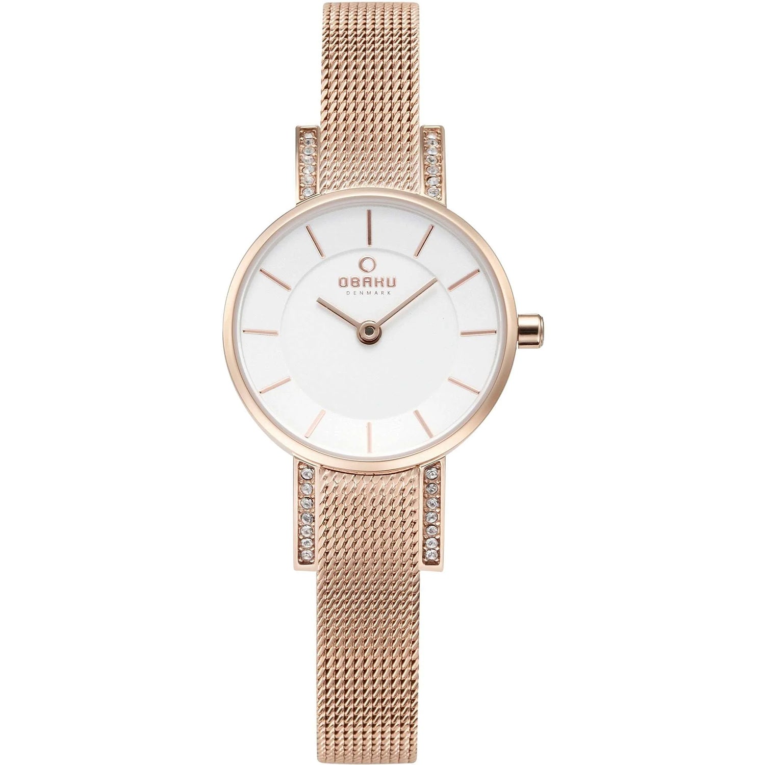 

Женские часы Obaku Lykke с белым циферблатом